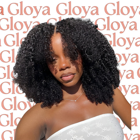 Gloya® Afro Curly Wear & Go Wig